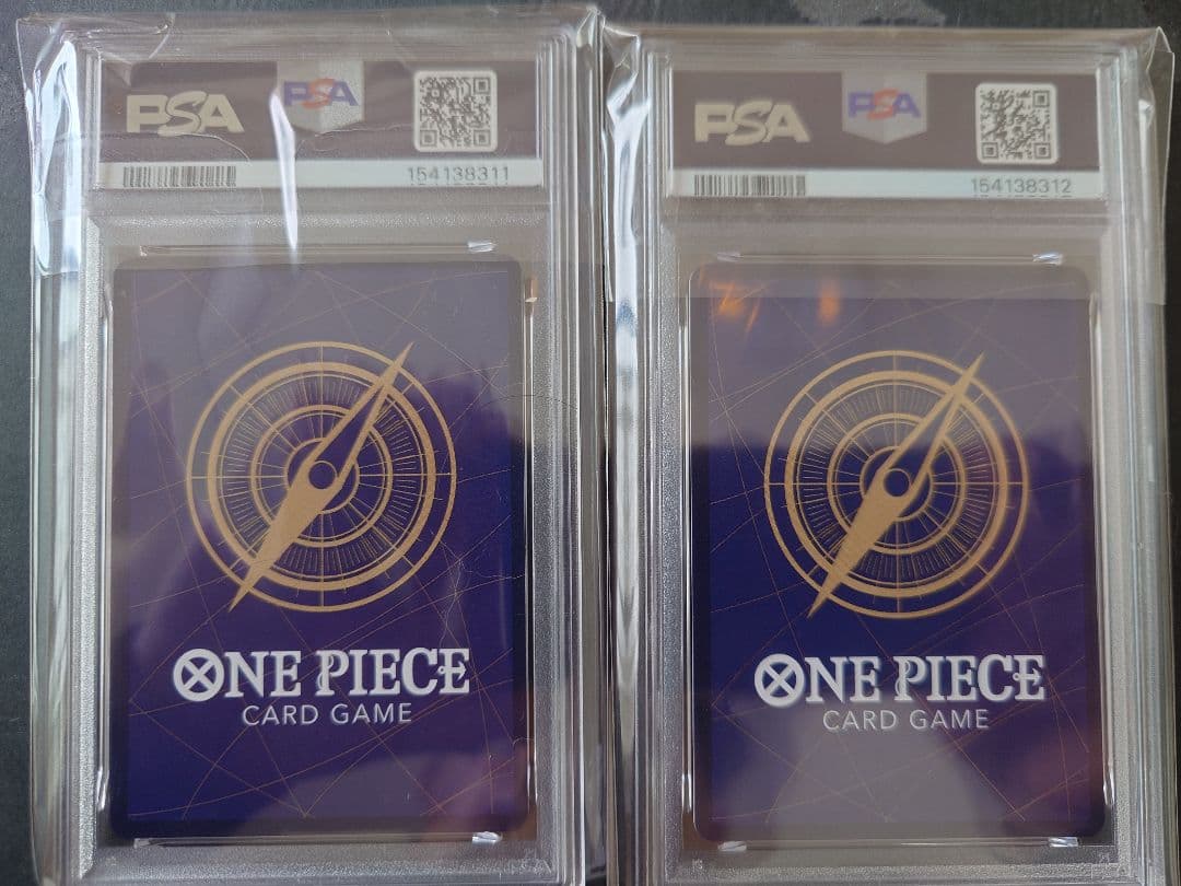 ワンピースカード　バスケルフィ　PSA10 2連番