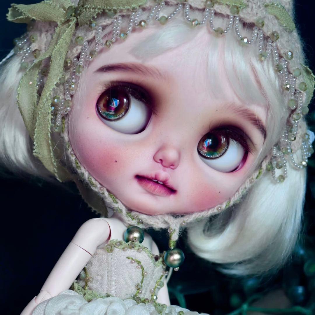 カスタムブライス ドール かわいい 美人 きれい キラキラ 人気海外作家様 翠