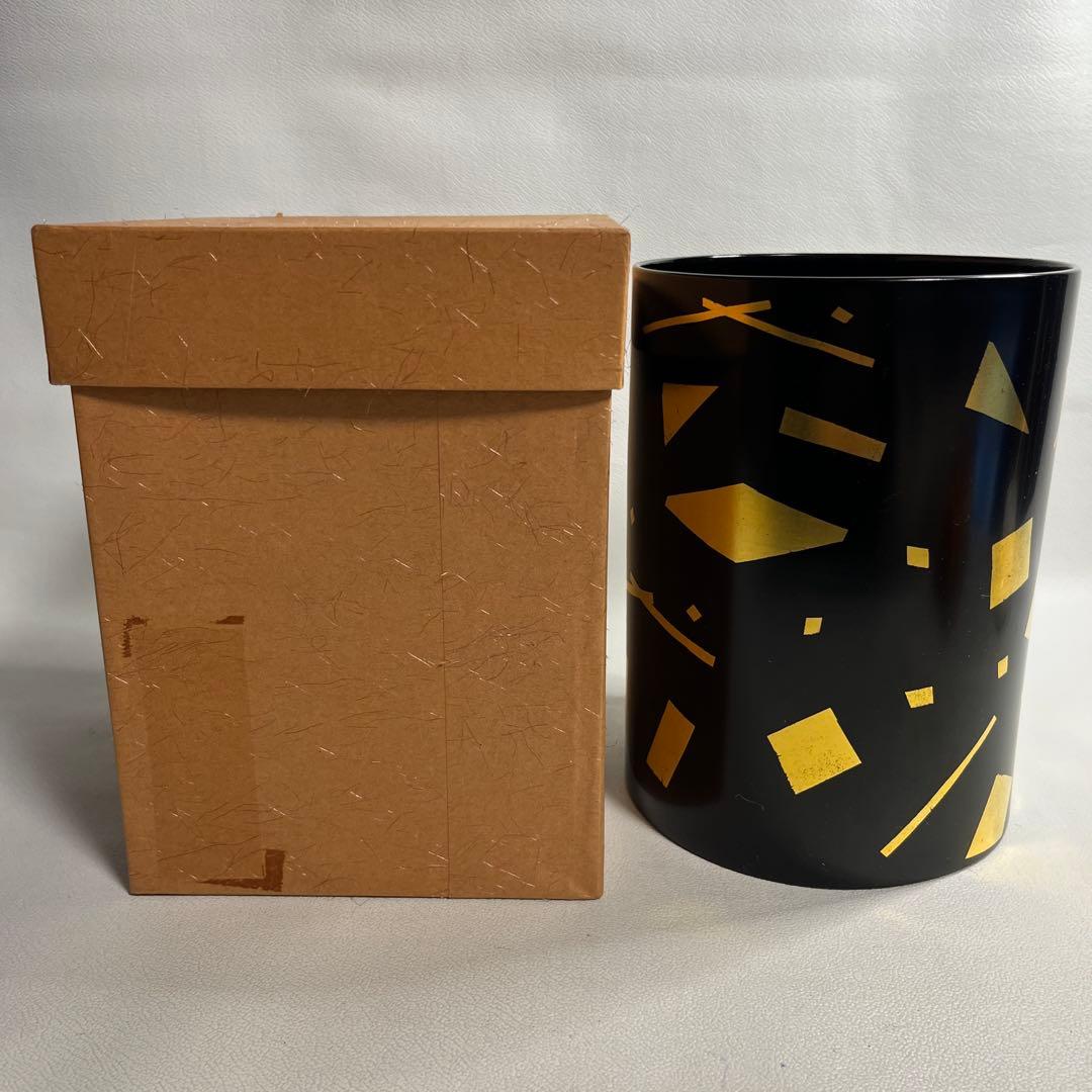 お稽古茶道具　葉蓋水指　木製