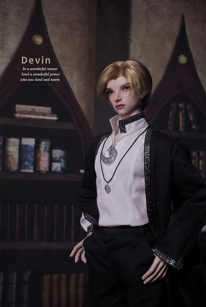 AS389 BJD 1/3 ドール本体 Devin　球体関節人形 ハンドメイド