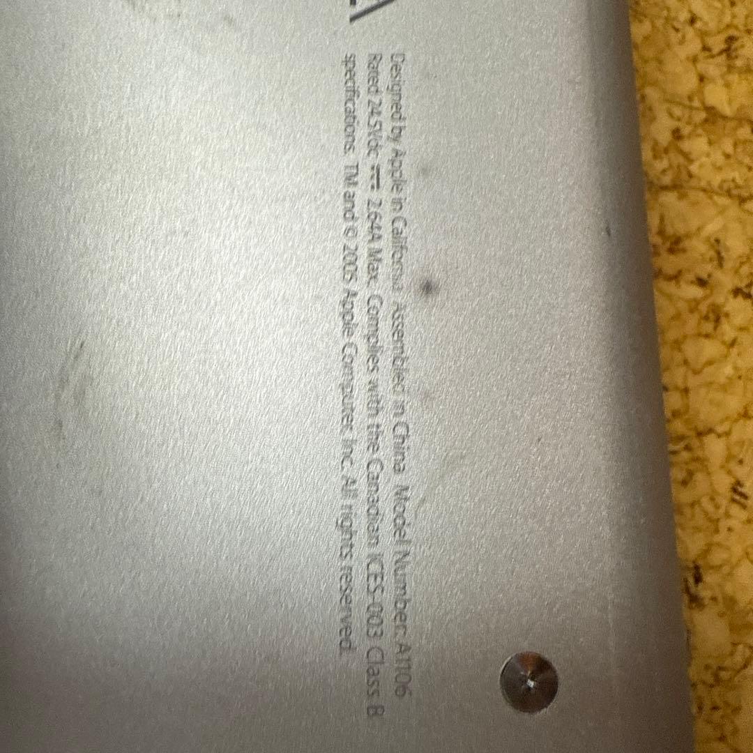 【ジャンク品】Apple MacBook Pro シルバー 日本語キーボード