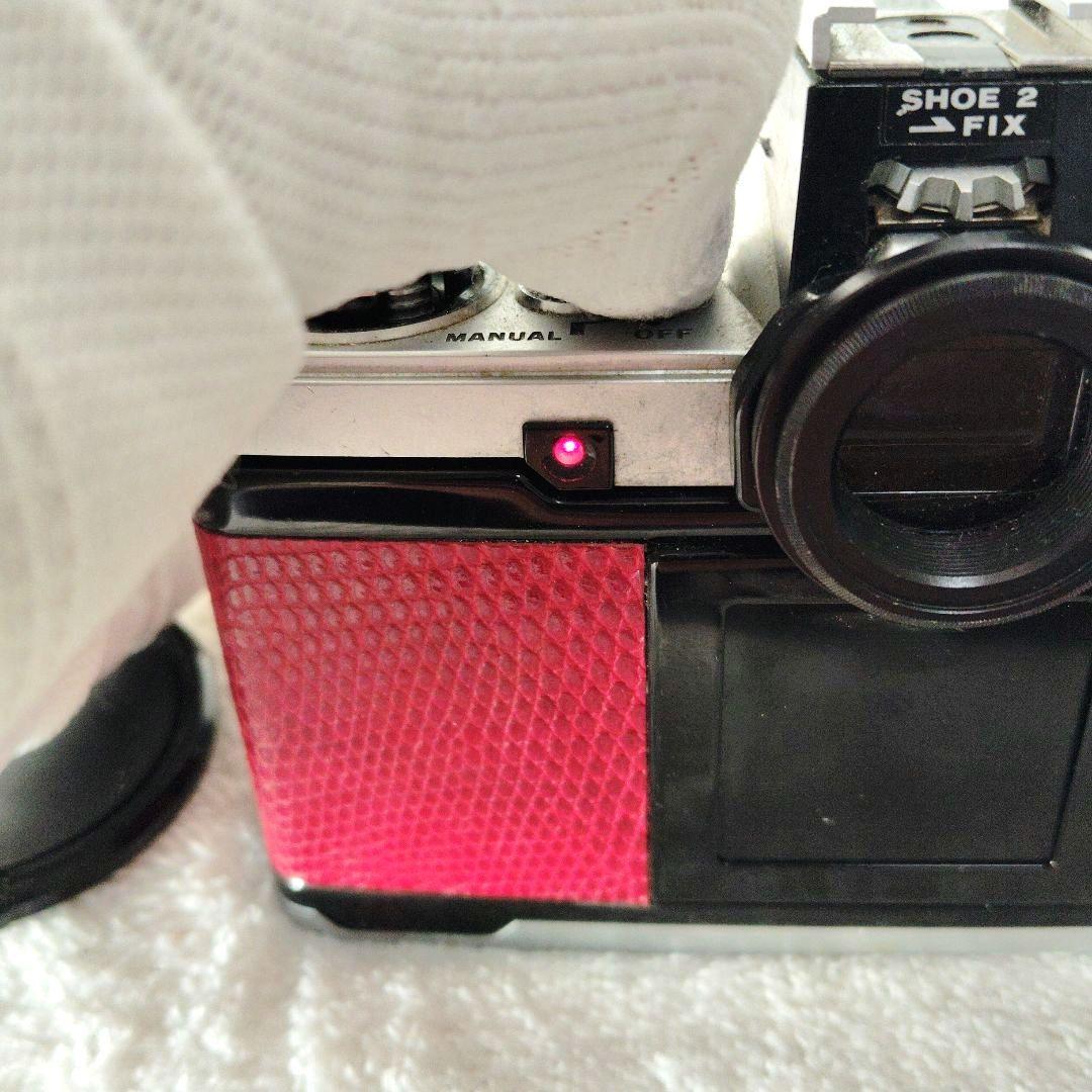 【美品】OLYMPUS OM2 F.ZUIKO50mmf1.8露出OKレッド