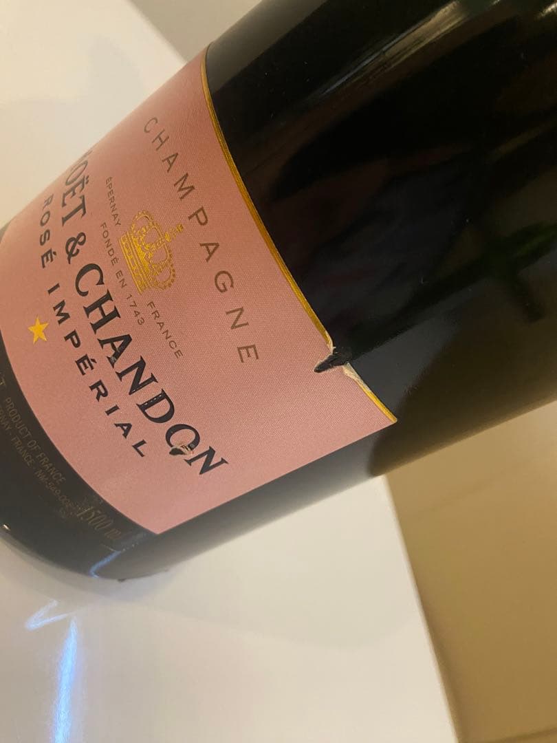 未開封　MOËT & CHANDON ROSE シャンパン　マグナム
