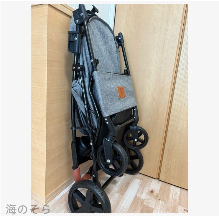 軽量コンパクト ペットキャリーカート 犬猫兼用 折り畳み 4 輪 ブレーキ付き