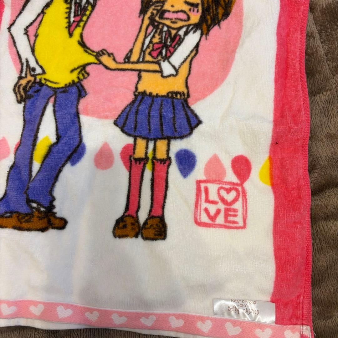 LOVE TOMO!! フェイスタオル 2枚セット 一期一会好きに　平成レトロ