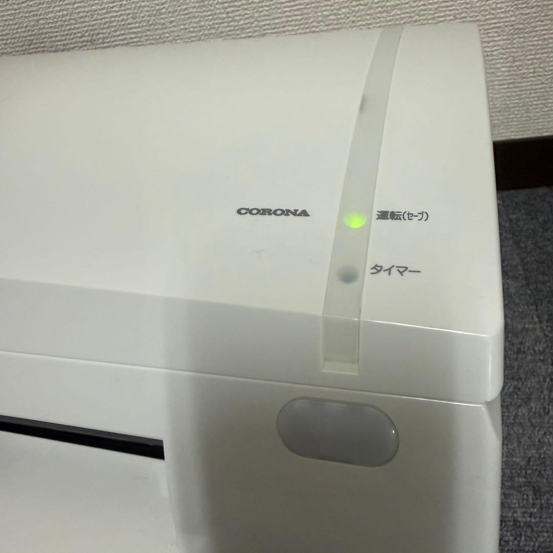 【2019年製・美品】コロナ ルームエアコン 6畳用 リモコン付