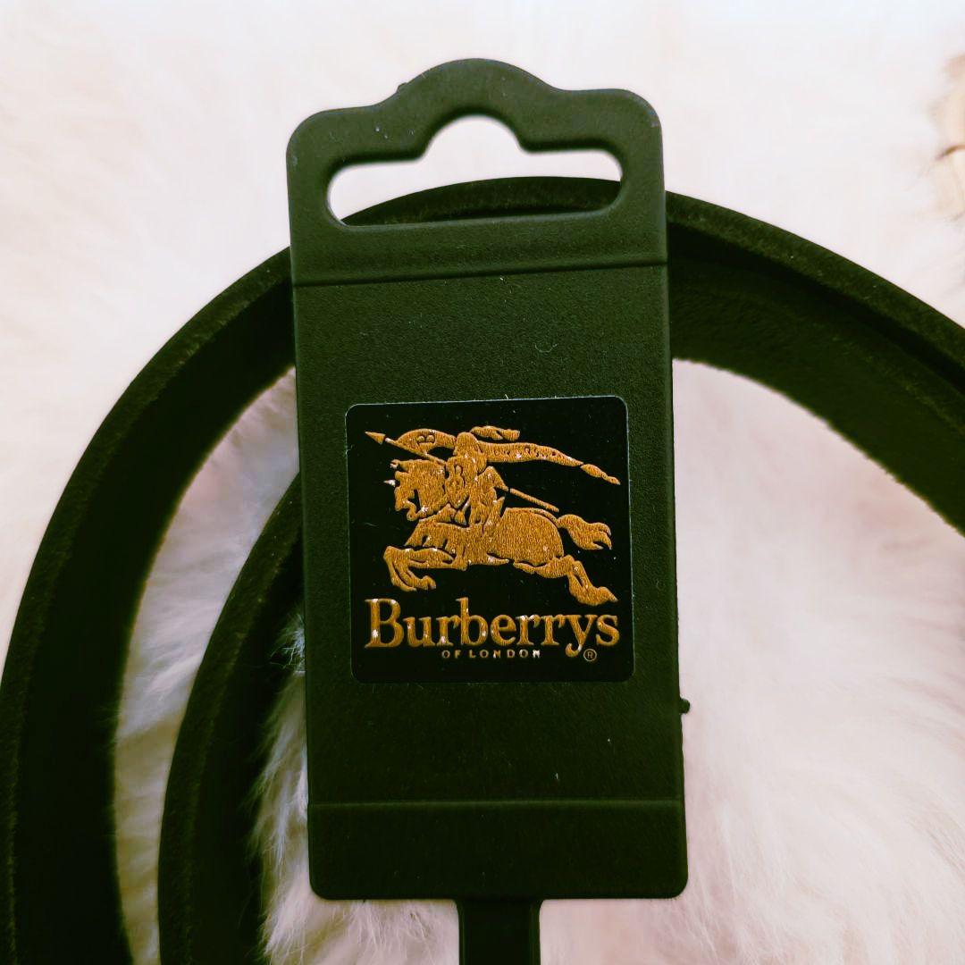 BURBERRY 犬用リード ブラックレザー 正規品✨新品未使用超希少✨