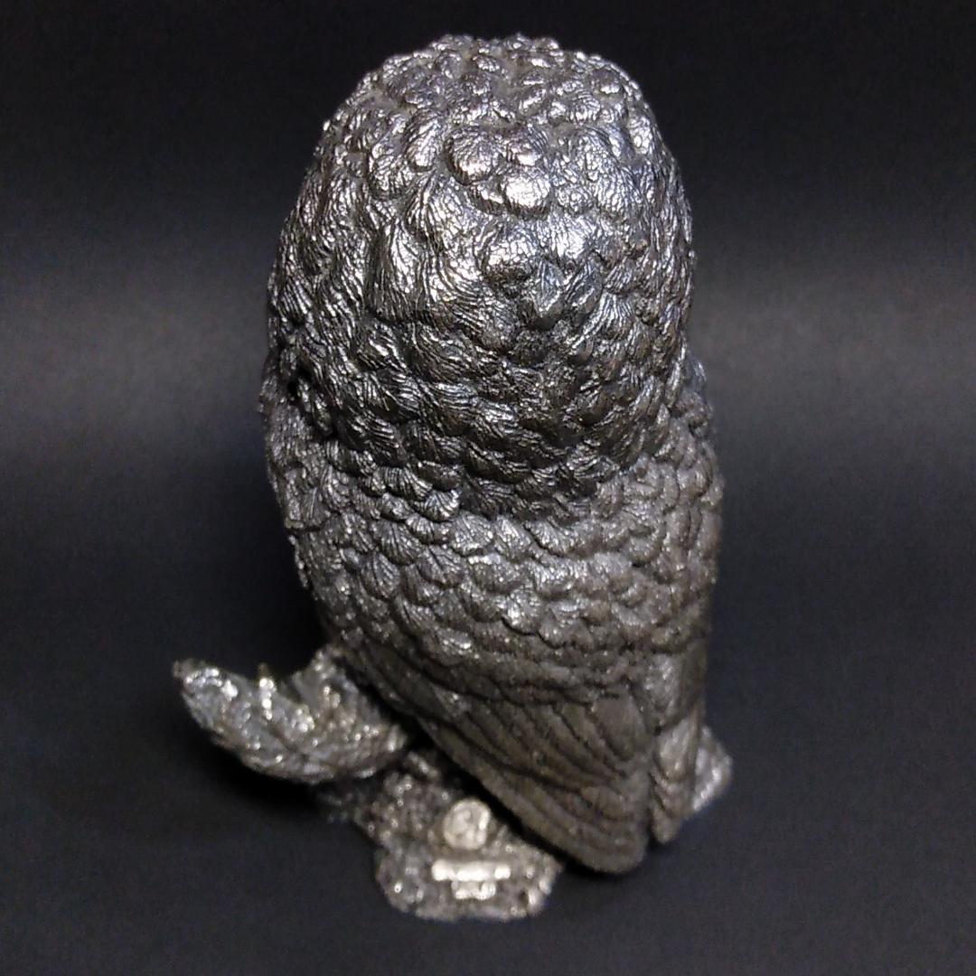 356g【カントリーアーティスト】銀翼のフクロウ（梟）スターリングシルバー