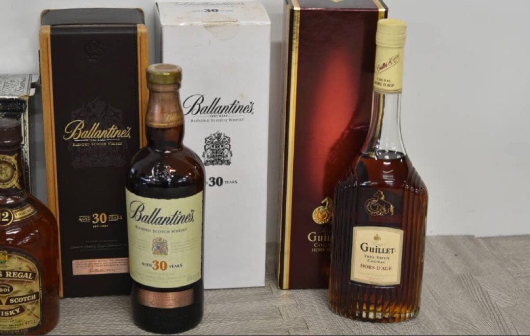バランタイン30 富士　オールドパー　シーバスリーガル12 ウイスキー　古酒