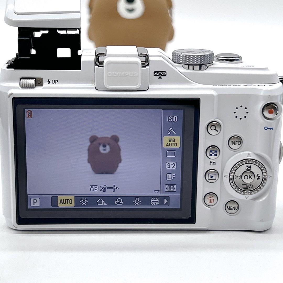 OLYMPUS PEN Lite E-PL2 ボディ ホワイト ミラーレス一眼