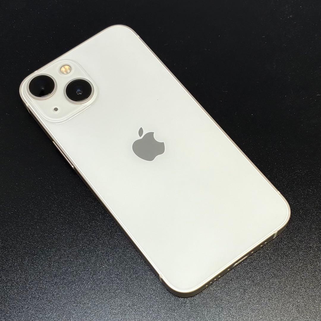 M 10【電池新品】 iPhone 13mini　128GB　スターライト