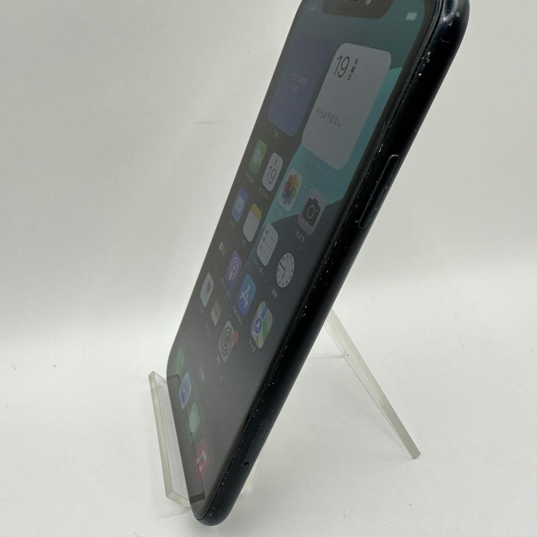SB iPhone XR 256GB ブラック 〇 SIMロック解除済み 76%