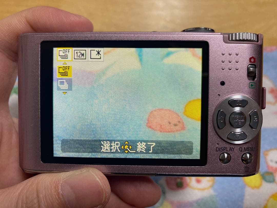 Panasonicデジカメ　LUMIX DMC-FX60ピンク 12メガピクセル