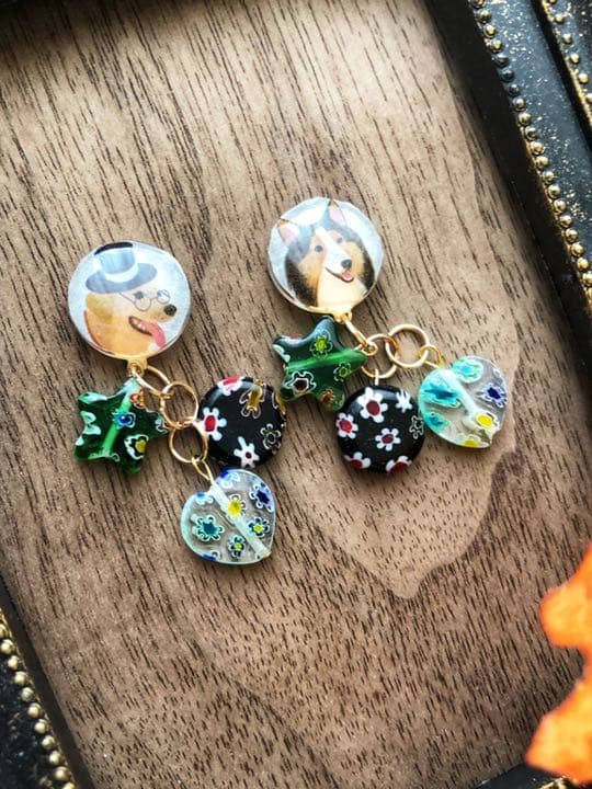 レイチェル専用♡ワンワンカーニバルシリーズ ピアス イヤリング