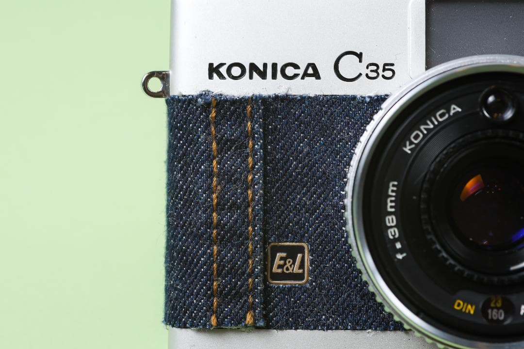 [#718] コニカ KONICA C35 E&L コンパクトフィルムカメラ