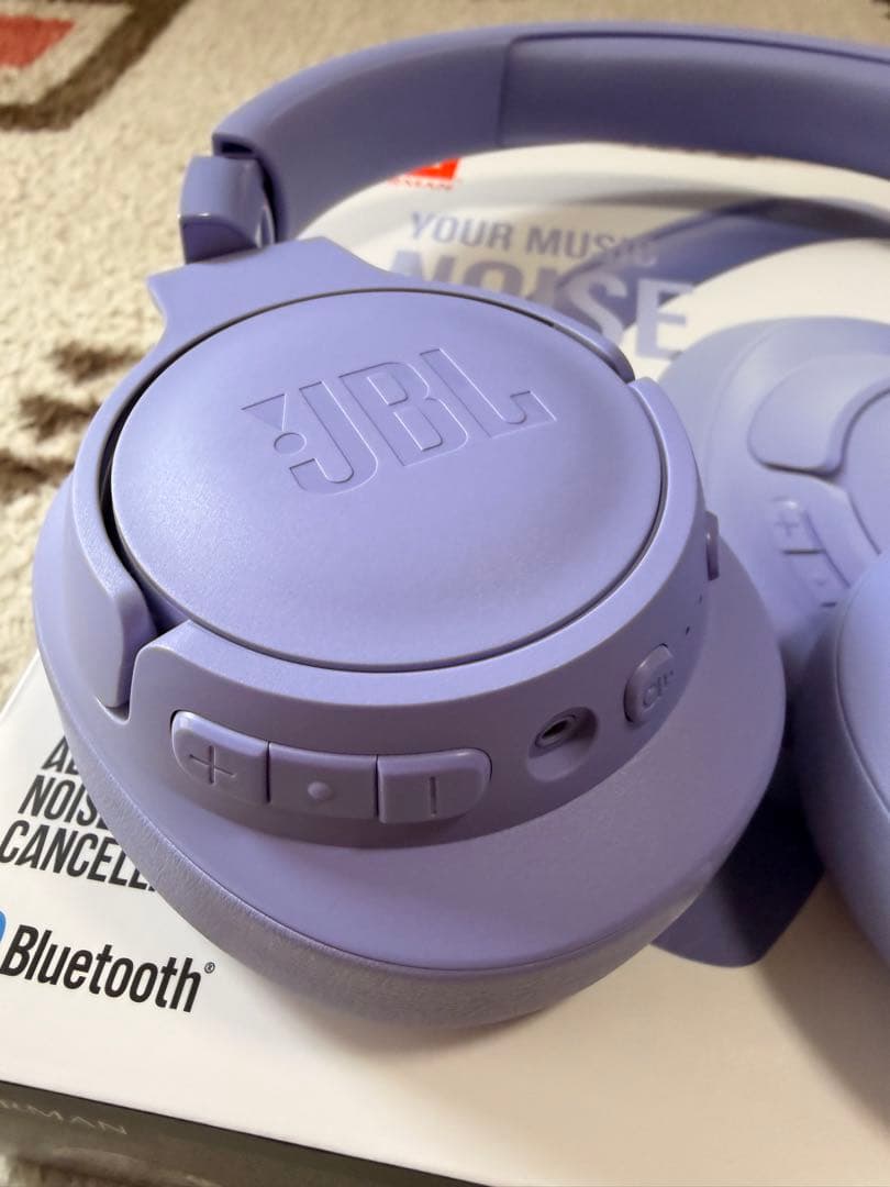 JBL TUNE 770NC ワイヤレスヘッドホン ラベンダー