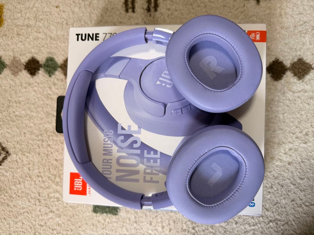 JBL TUNE 770NC ワイヤレスヘッドホン ラベンダー