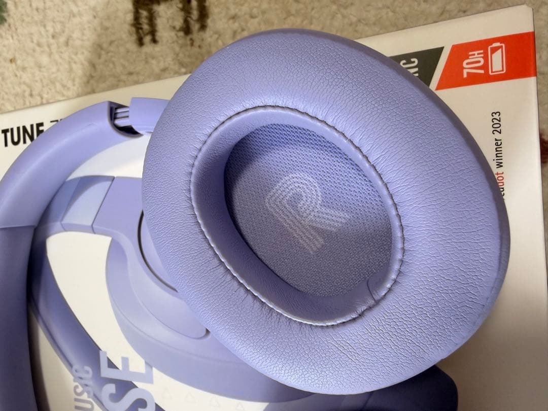 JBL TUNE 770NC ワイヤレスヘッドホン ラベンダー