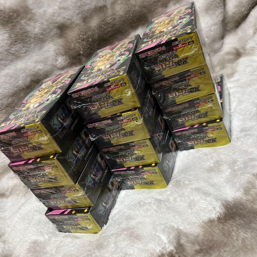 ポケモンカードゲーム MEGA ドリームEX シュリンク付き　12 BOX