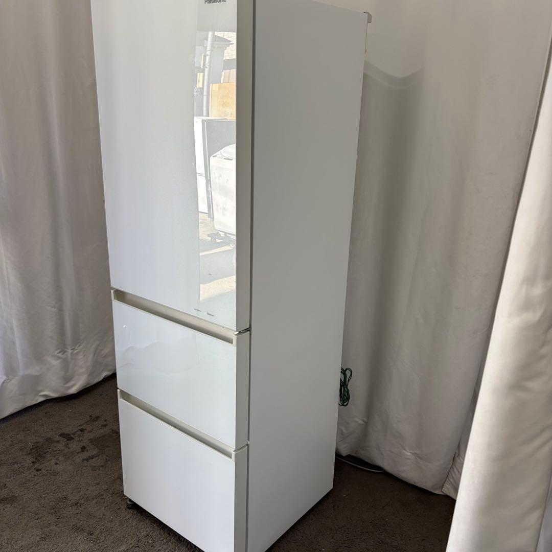 161　パナソニック　冷蔵庫　大型　300ℓ-400ℓ　右開き　設置無料　安い‼️