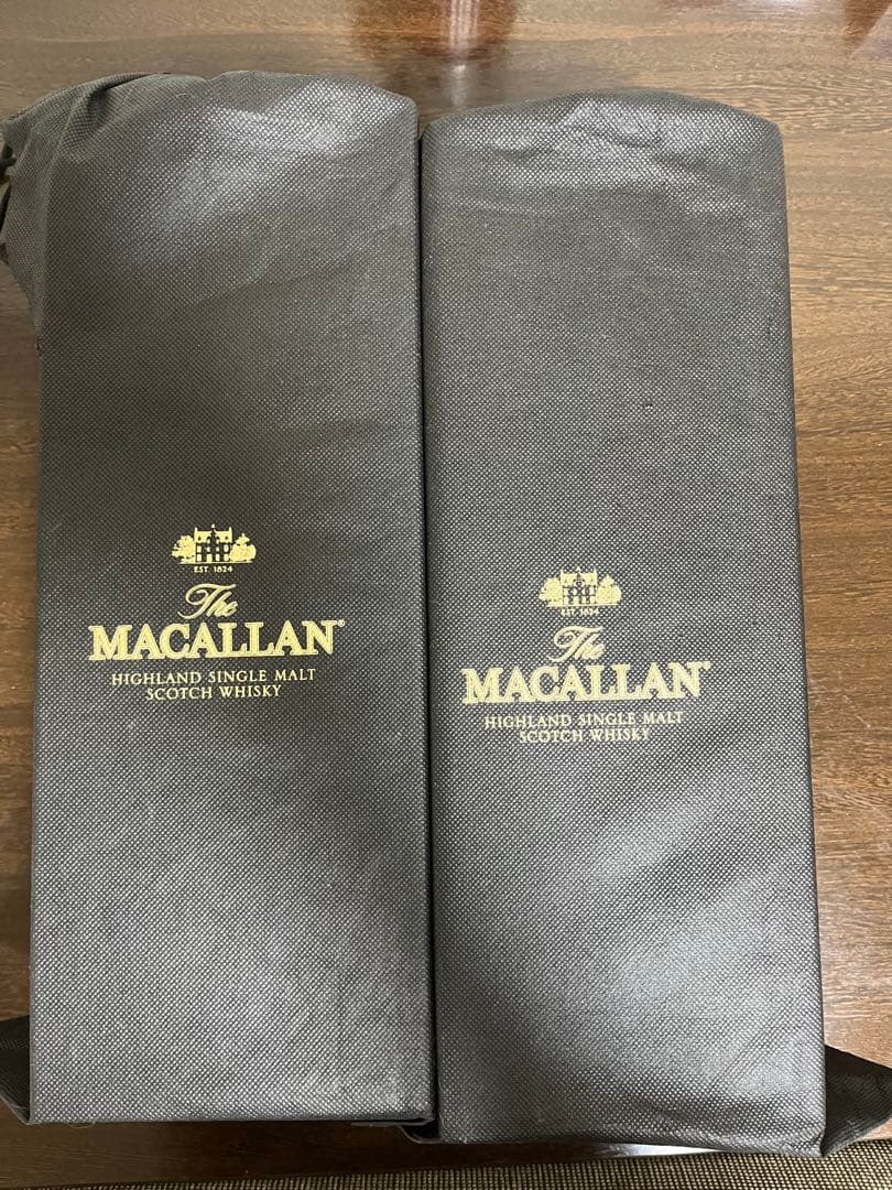 The Macallan マッカラン25年 空箱　2点セット