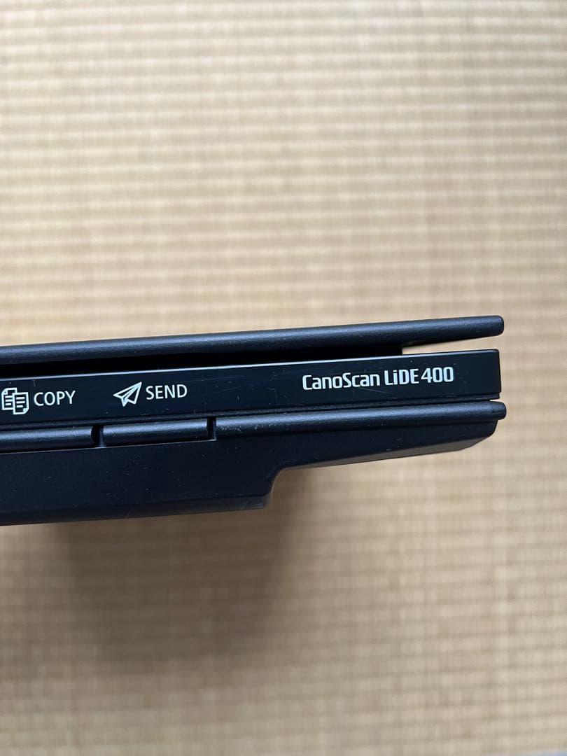 Canon フラットベッドスキャナー ブラックCANOSCANLIDE400