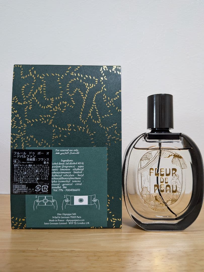 香水(ユニセックス) FLEUR DE PEAU Eau de parfum 75ml