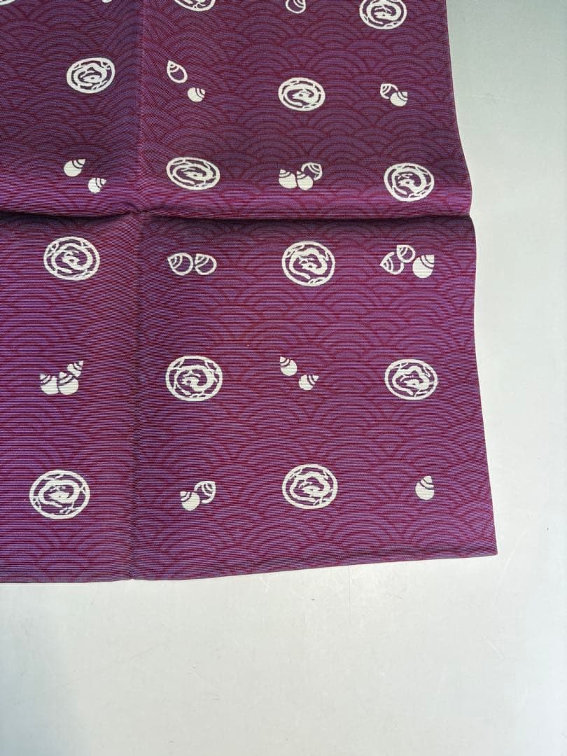 【中古品】友湖造　即中斎好　玉藻染帛紗