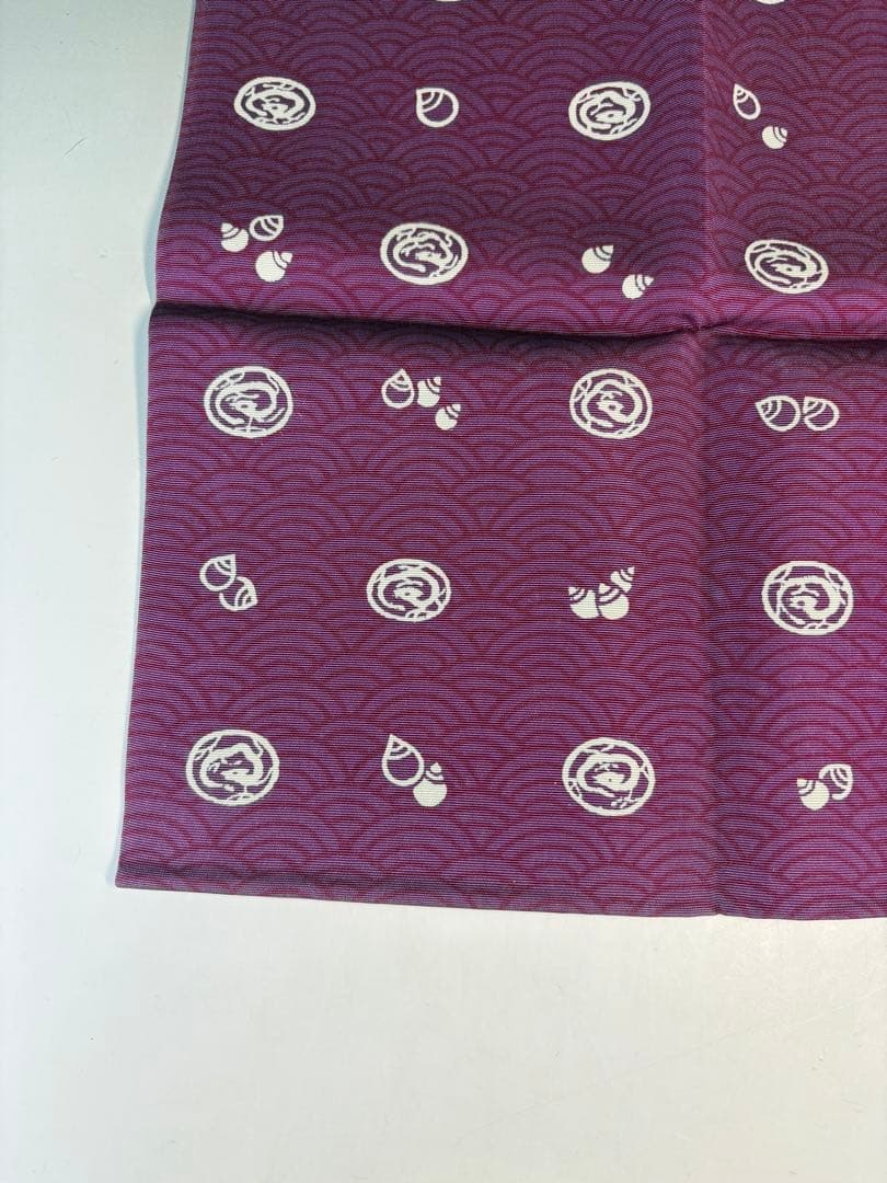 【中古品】友湖造　即中斎好　玉藻染帛紗