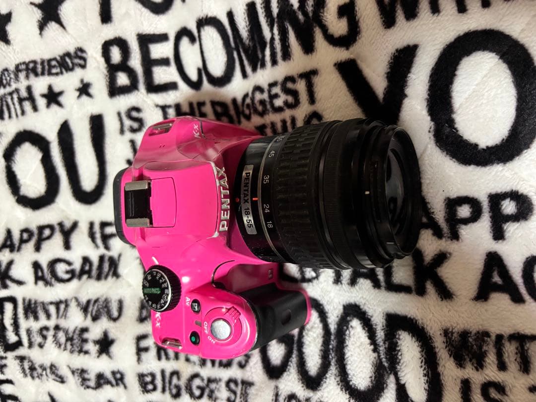 PENTAX K-x ピンク 18-55mm ジャンク