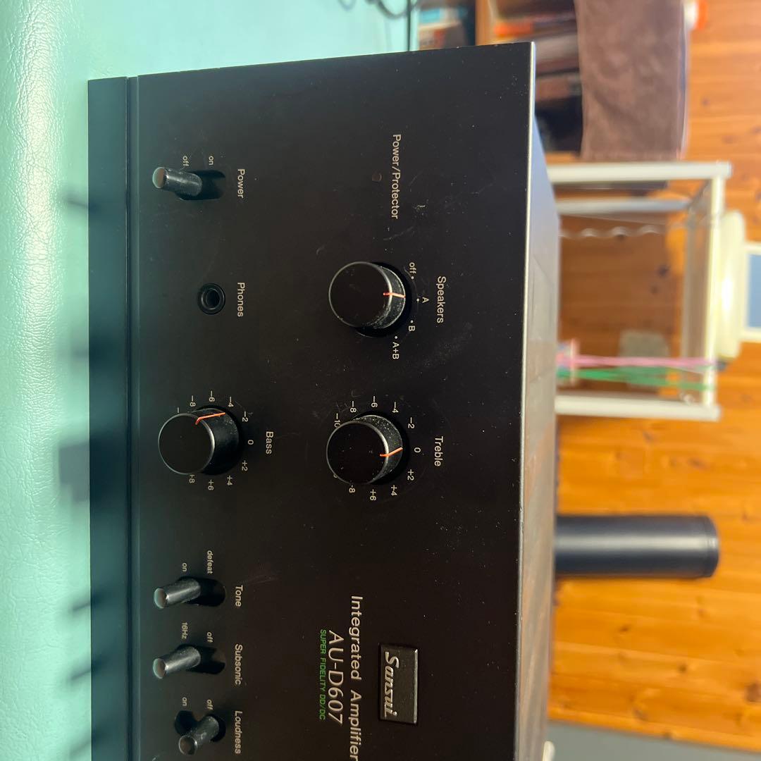 SANSUI AU-607 プリメインアンプ
