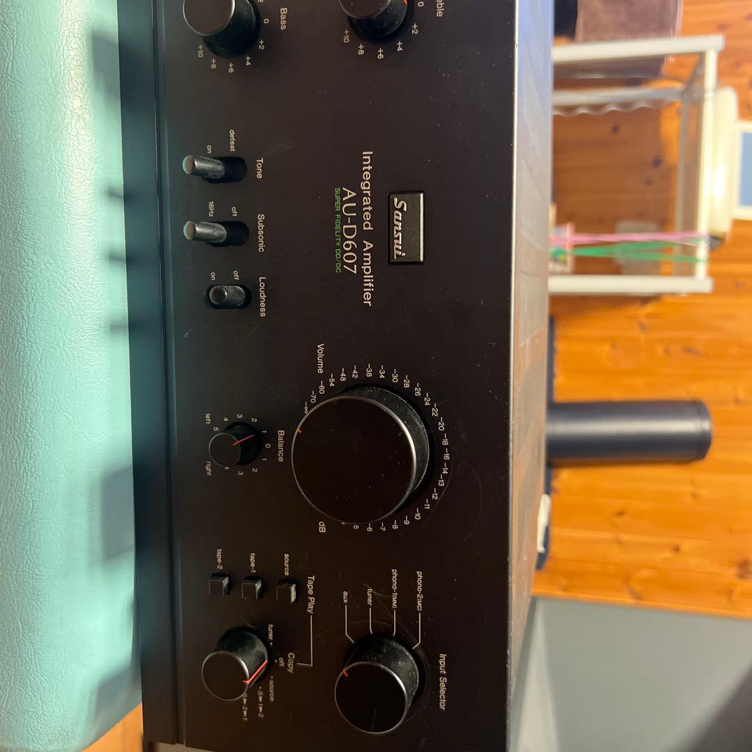 SANSUI AU-607 プリメインアンプ