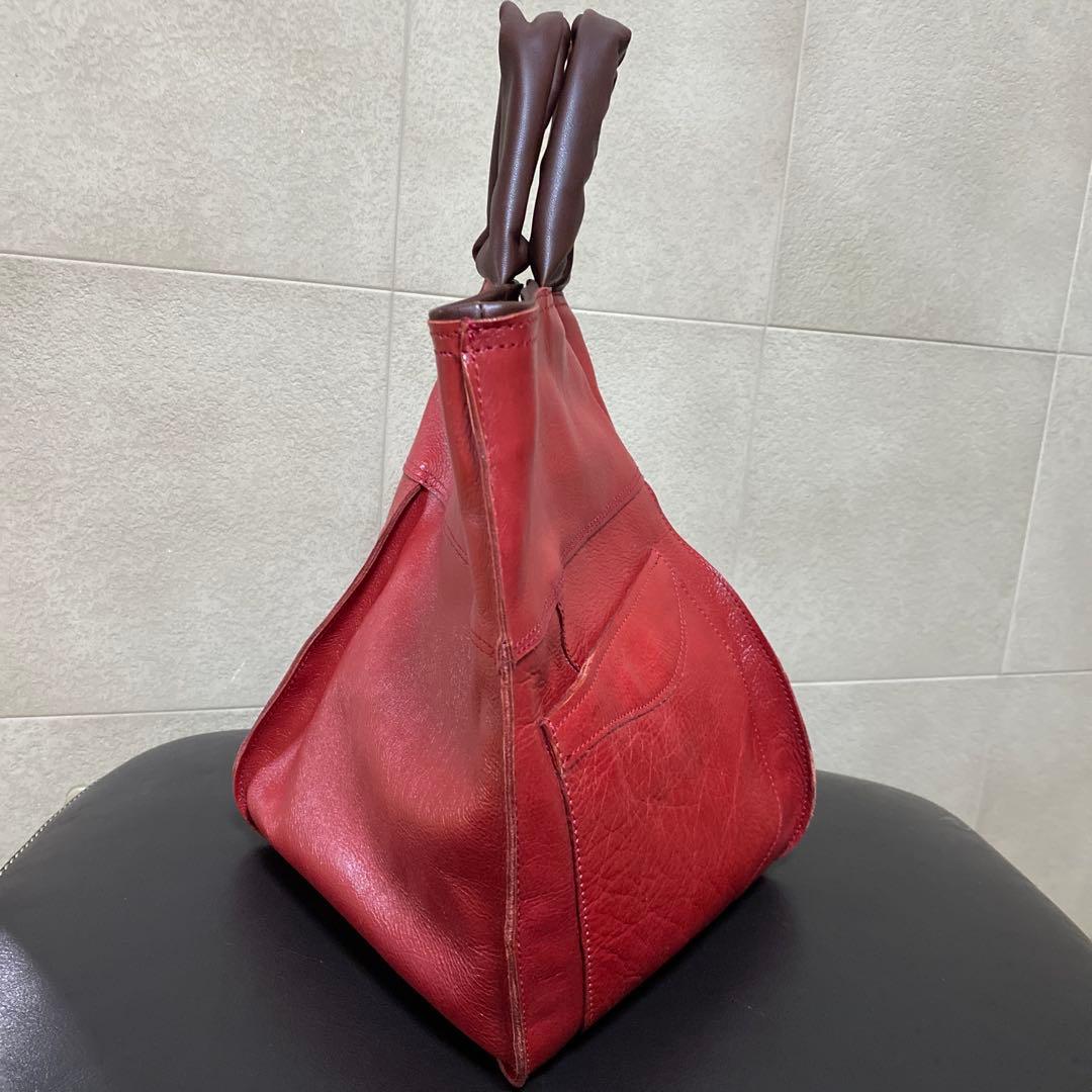ハンドメイド牛皮デザインバッグ　手作り