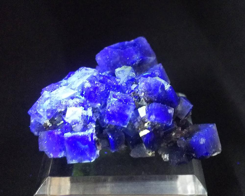 533 オコルス鉱山 フローライト ブルー パープル 蛍石