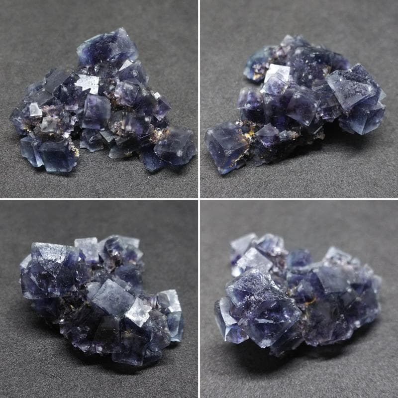 533 オコルス鉱山 フローライト ブルー パープル 蛍石