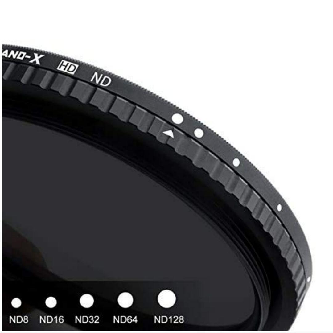 67mm ND8-ND128  K&F Nano-X 可変 NDフィルター