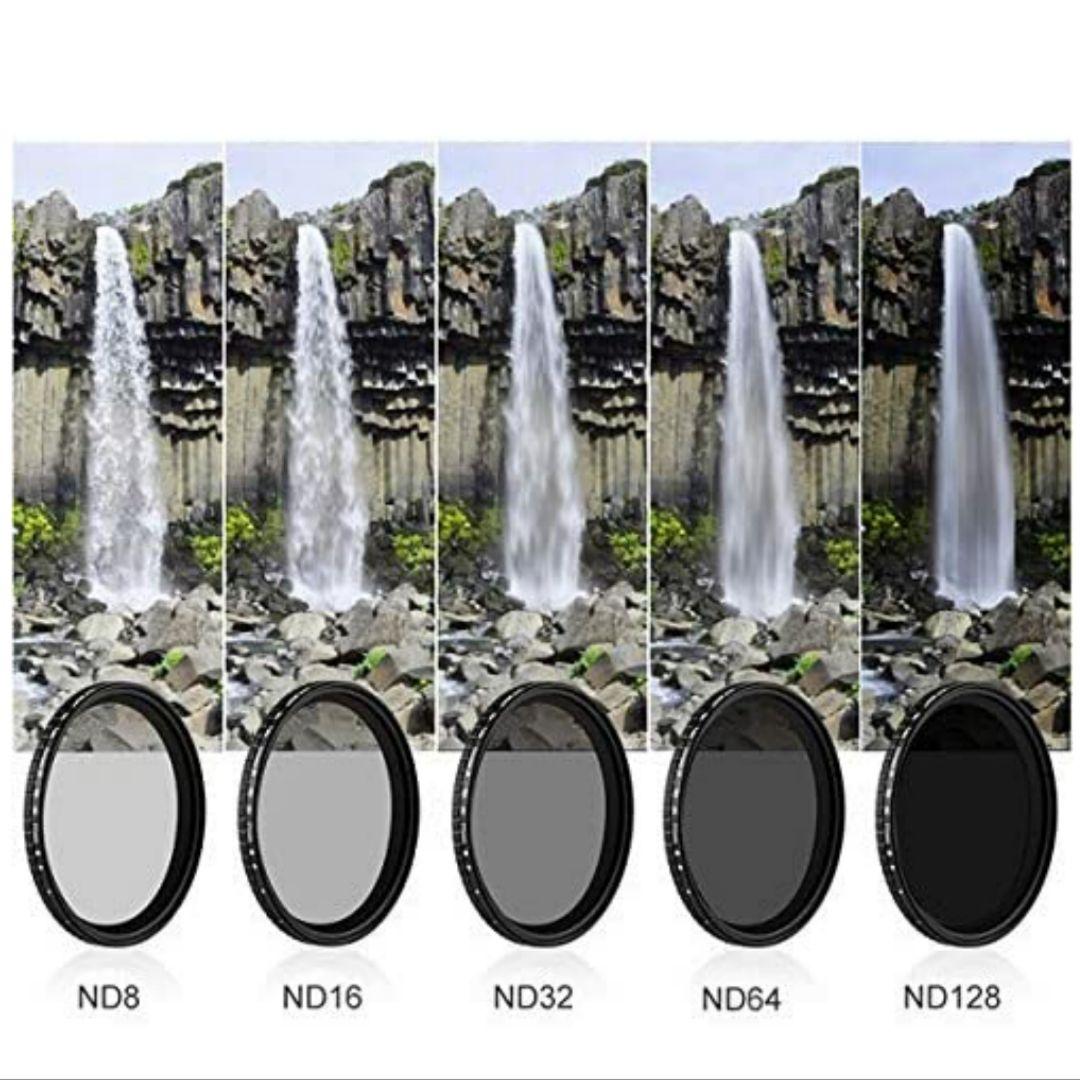 67mm ND8-ND128  K&F Nano-X 可変 NDフィルター