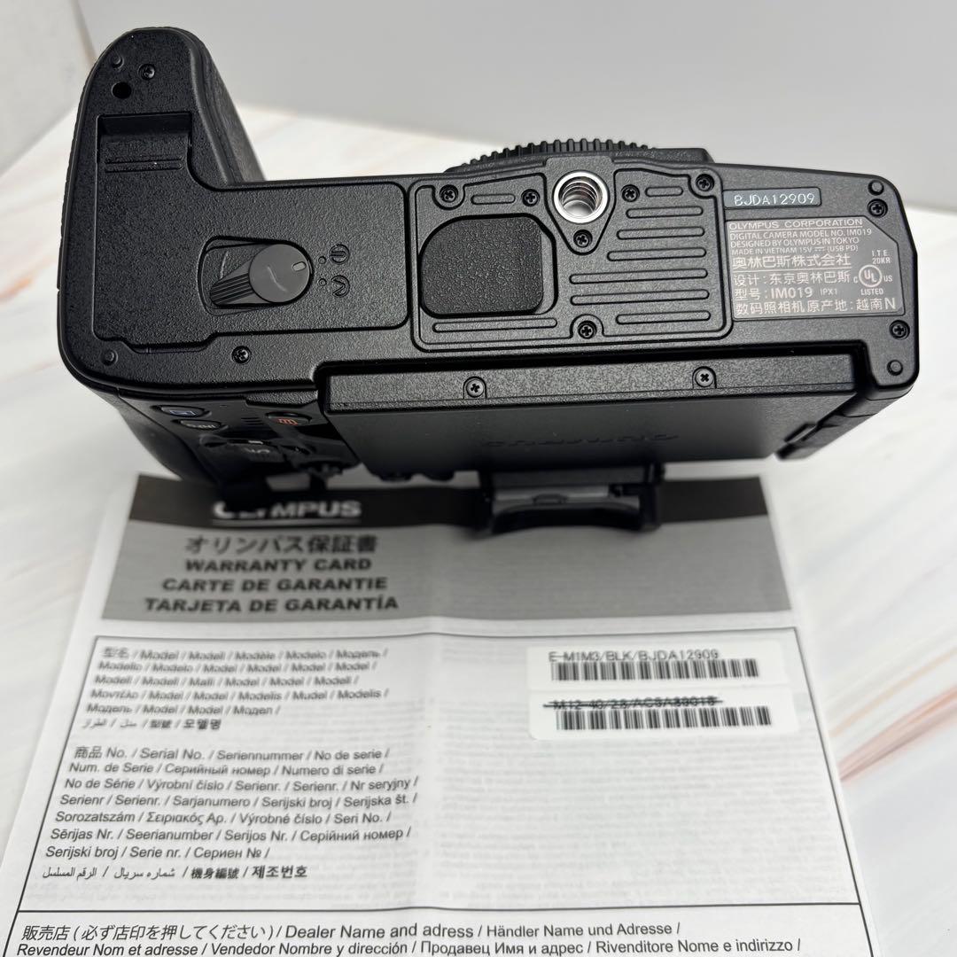 【新品級・ショット数587回】龍二 OM-D E-M1 Mark III