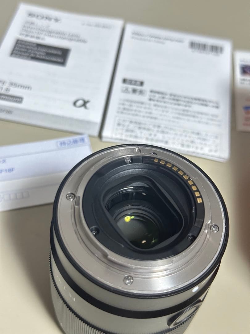 SONY FE 35mm F1.8 レンズ