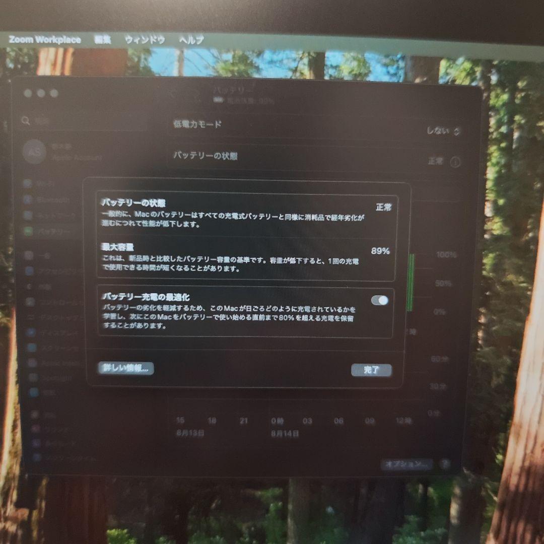 MacBook Air M1 16gb 512gb 充放電87回 スペースグレー