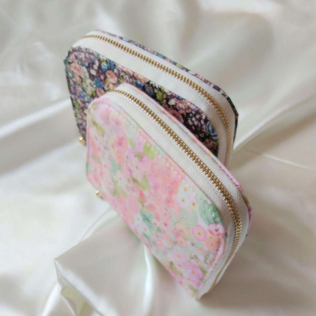 ハンドメイド（ハーフ財布12cm✖2点）つきうさぎ様
