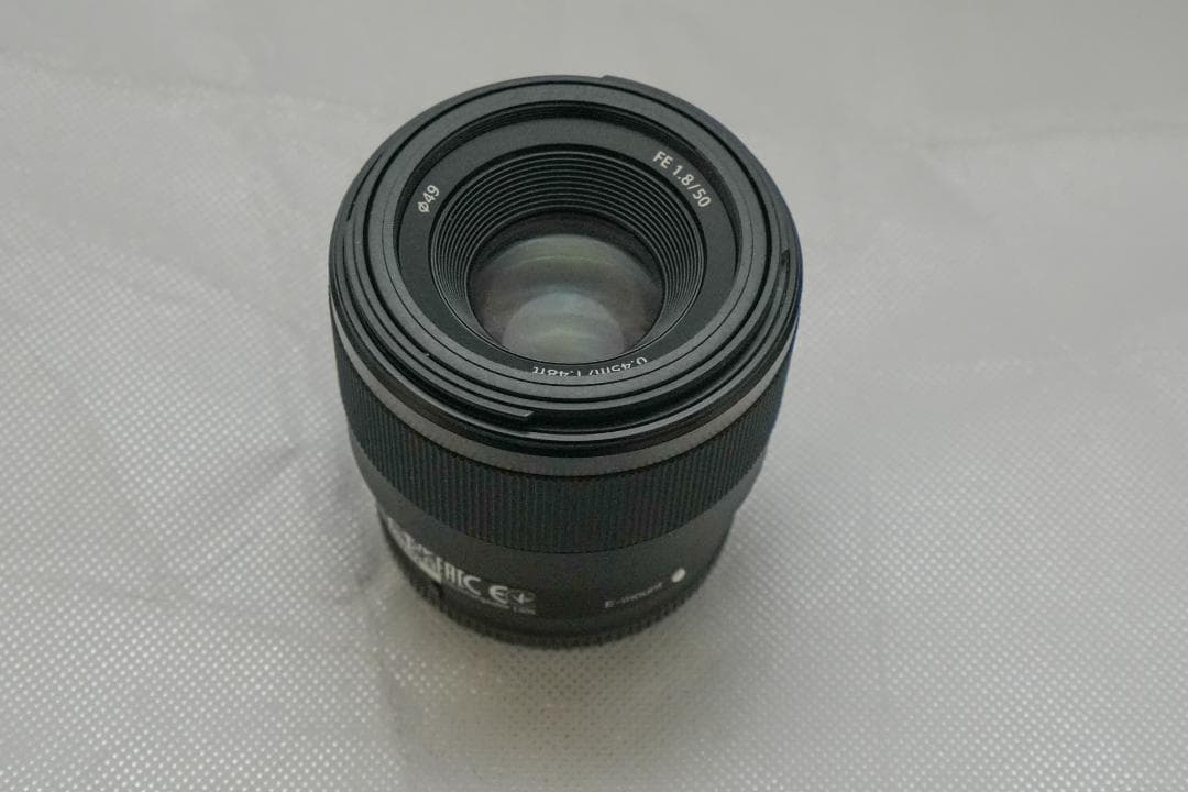 SONY FE 50mmF1.8フルサイズ対応【2026年1月新品購入】保証書有