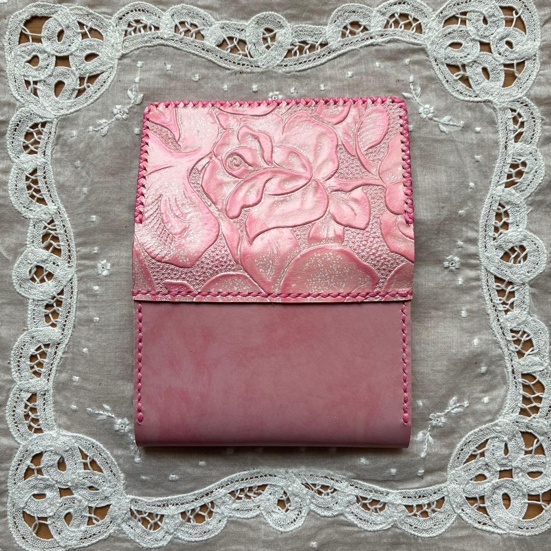 16a. 【レザー】名刺・カードケース　ハンドメイド