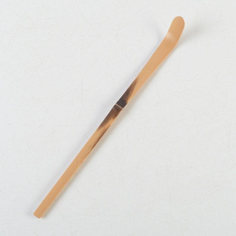 茶道具　宗元作　茶杓　銘「清音」　大徳寺　長谷川大真書付　共筒共箱　V　9938