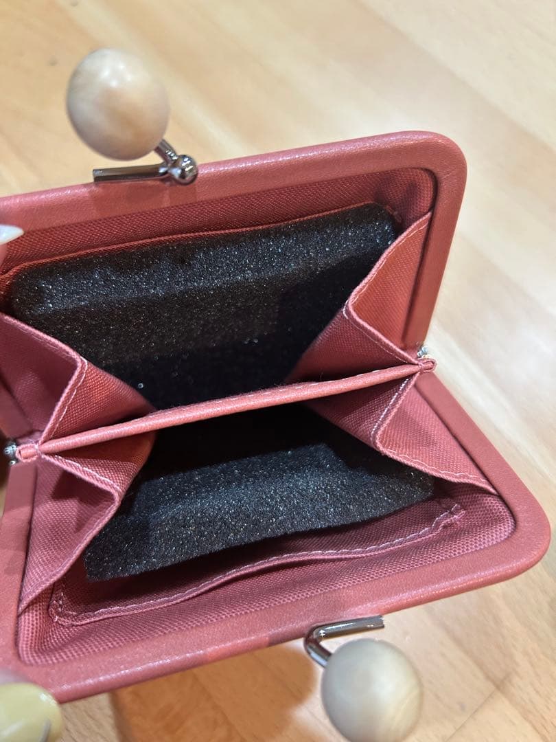 box21 ピンクがま口財布