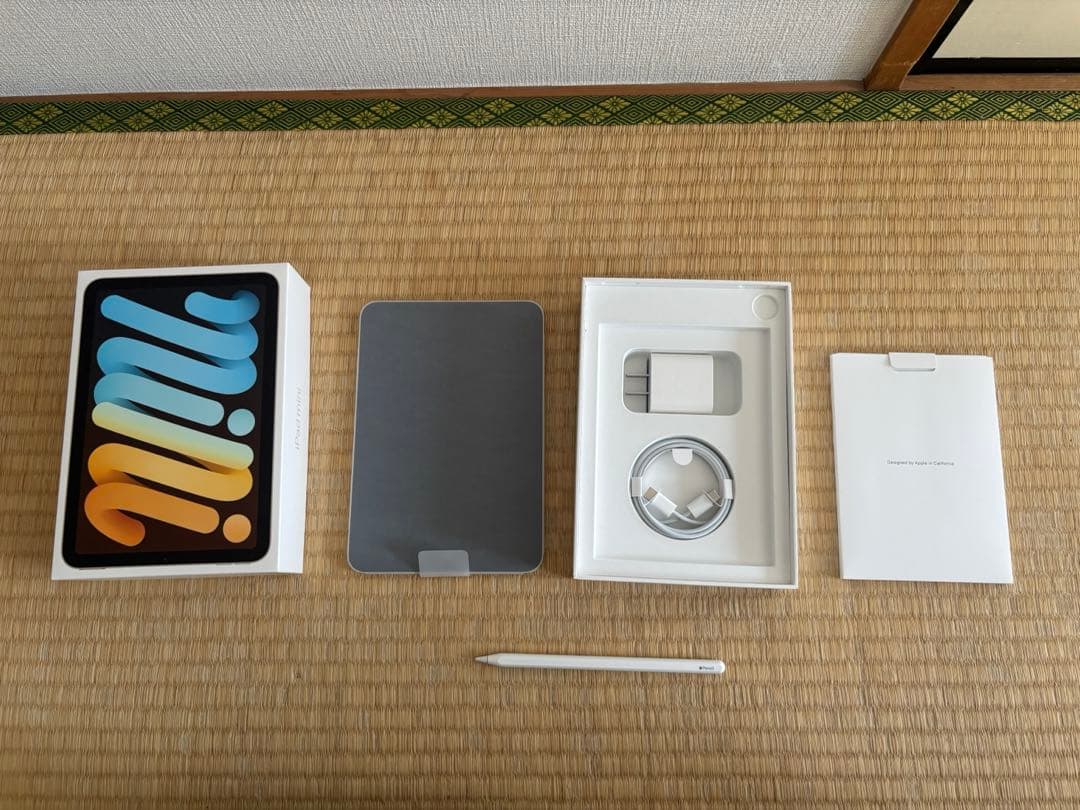 iPad mini (第6世代) + Apple Pencil (第2世代)