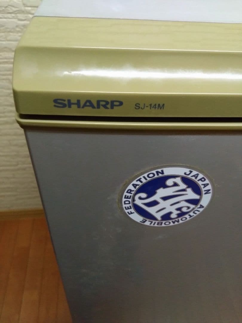 SHARP 冷蔵庫 SJ-14M グレー