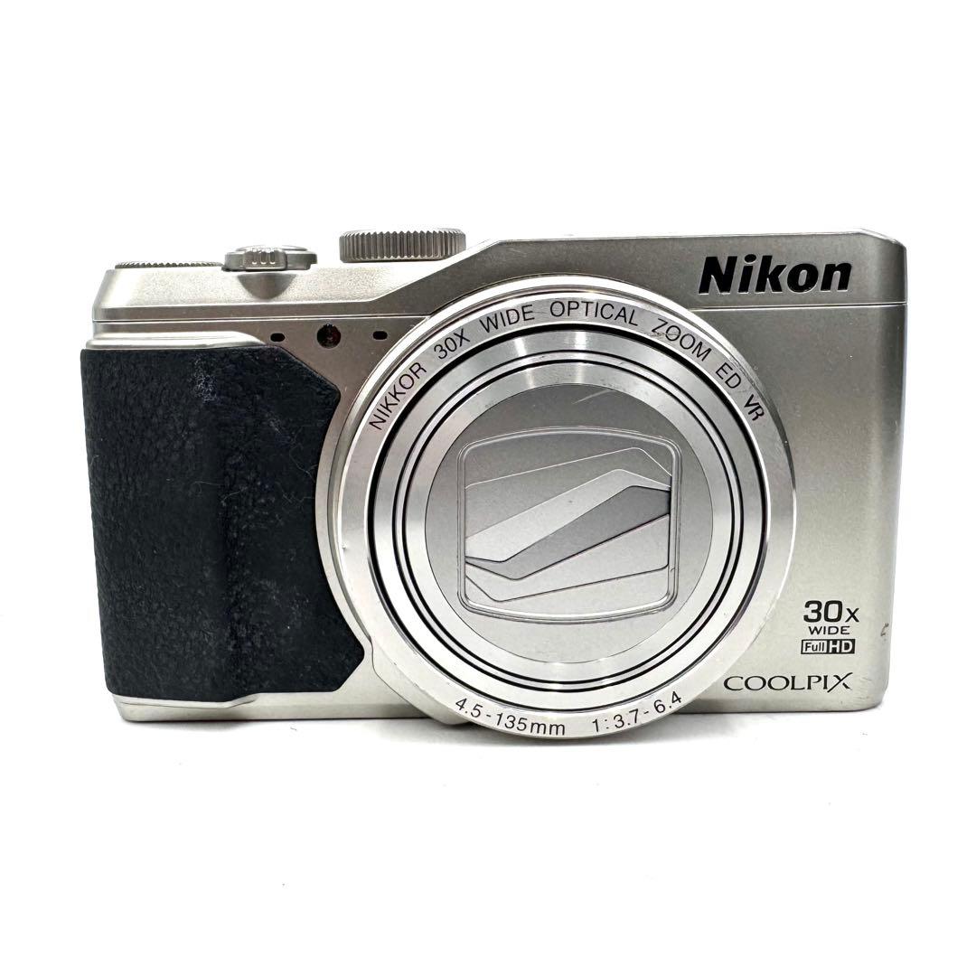 動作良好 NIKON COOLPIX S9900 ニコン シルバー コンデジ