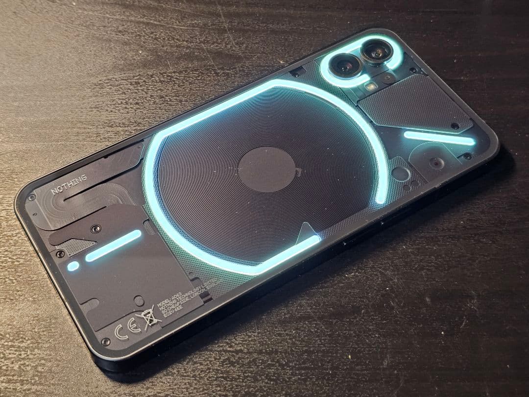 Nothing Phone (1) 8/128GB ブラック 指紋センサー故障