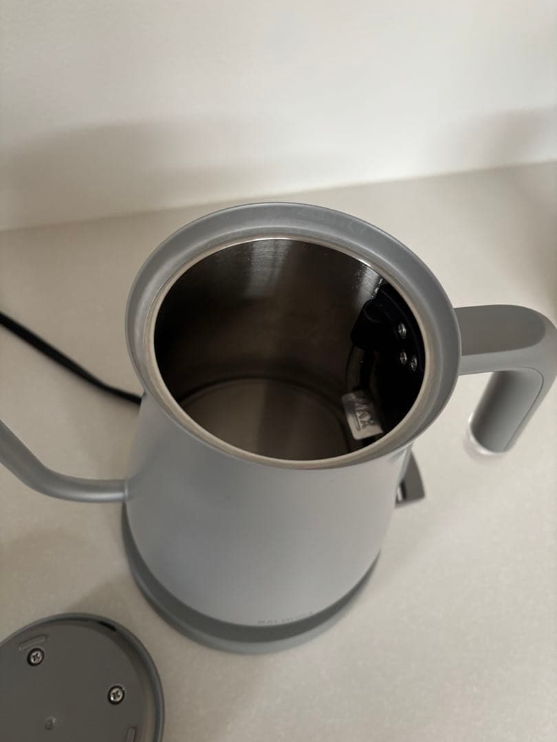 新品同様 BALMUDA the pot silver バルミューダケトル